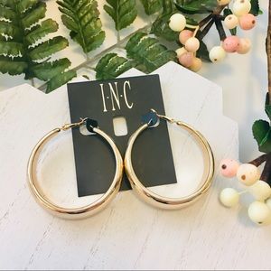 INC Wide Hoop Earrings